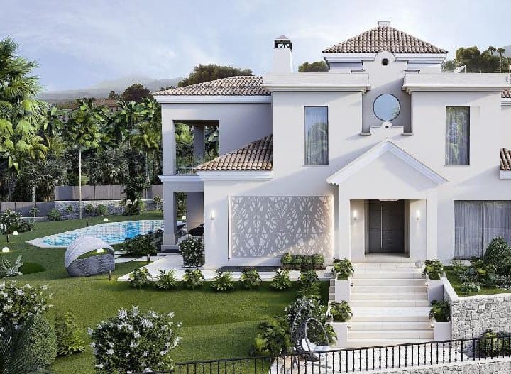 6 Zimmer Villa zu verkaufen in Golden Mile mit Pool Garage - 7.800.000 € (Ref: 10065966)