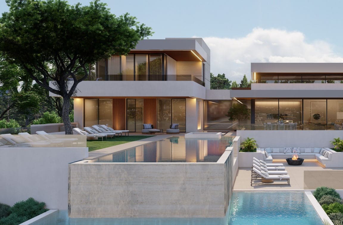 Chalet de 4 habitaciones en Marbella en venta con piscina garaje - 4.995.000 € (Ref: 10065967)