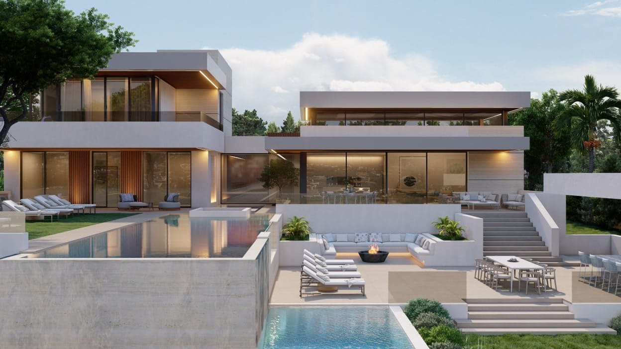 Chalet de 4 habitaciones en Marbella en venta con piscina garaje - 4.995.000 € (Ref: 10065967)