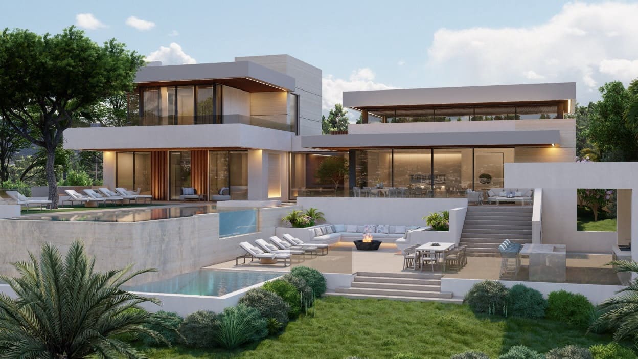 Chalet de 4 habitaciones en Marbella en venta con piscina garaje - 4.995.000 € (Ref: 10065967)