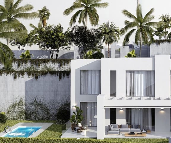 Chalet de 4 habitaciones en Mijas Costa, Mijas en venta con piscina garaje - 1.495.000 € (Ref: 10065996)