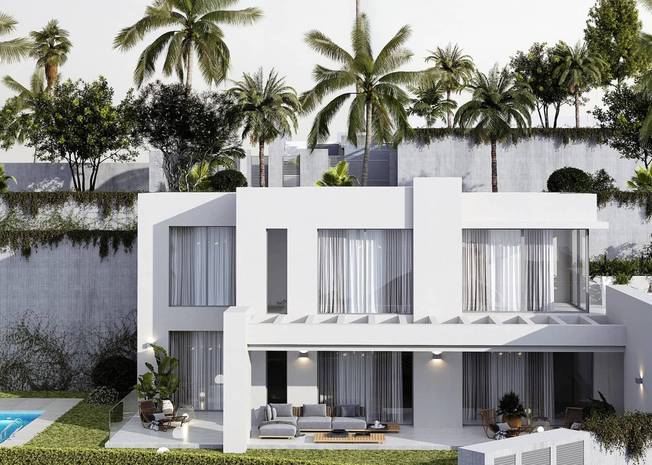 Chalet de 4 habitaciones en Mijas Costa en venta con piscina garaje - 1.495.000 € (Ref: 10065996)