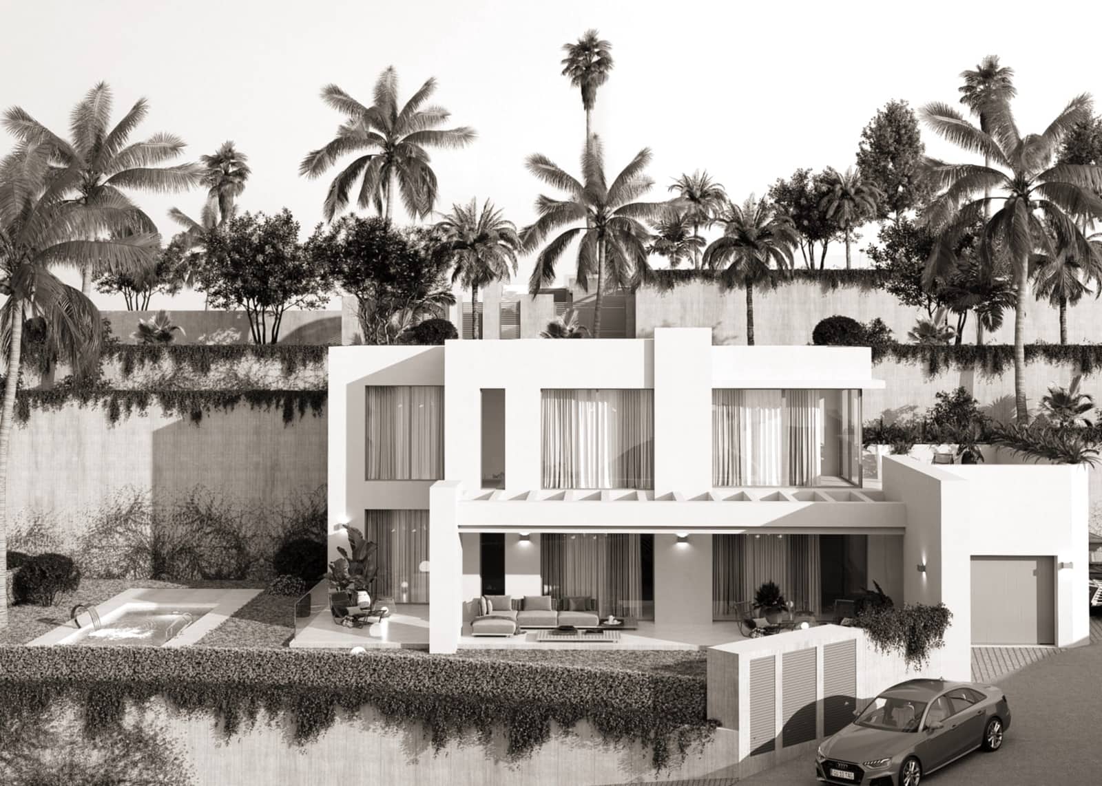 Chalet de 4 habitaciones en Mijas Costa en venta con piscina garaje - 1.495.000 € (Ref: 10065996)