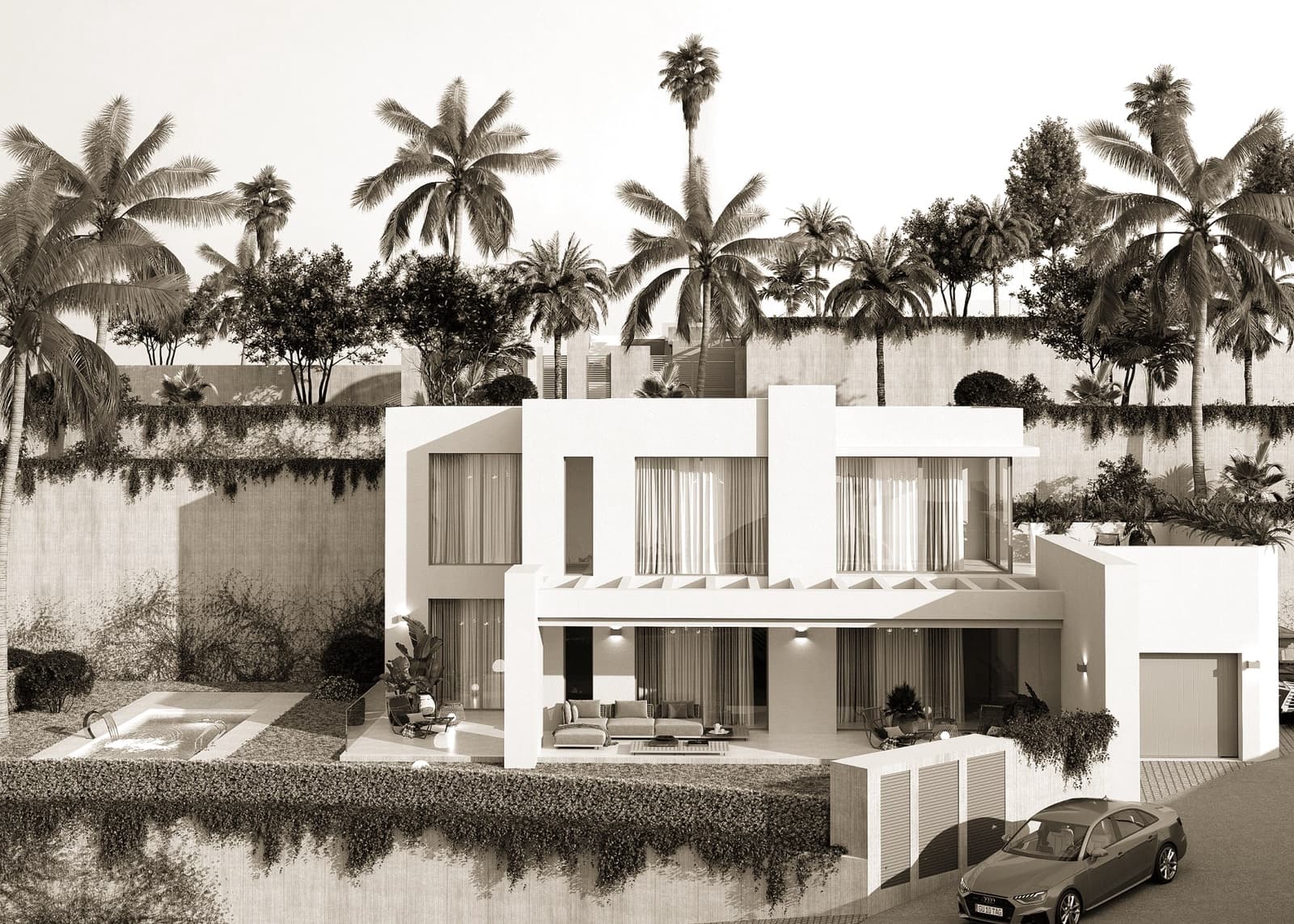 Chalet de 4 habitaciones en Mijas Costa en venta con piscina garaje - 1.495.000 € (Ref: 10065996)