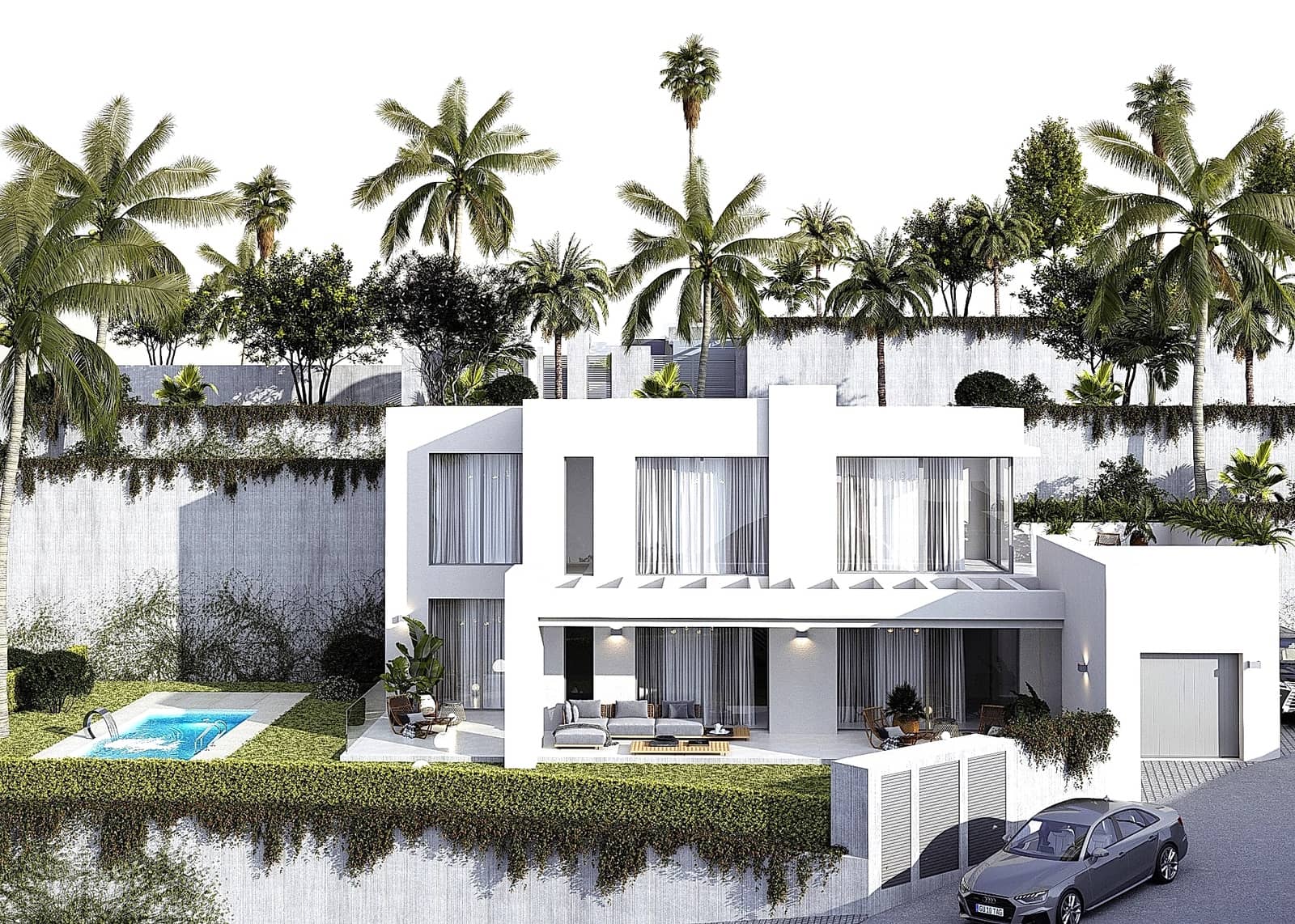 Chalet de 4 habitaciones en Mijas Costa en venta con piscina garaje - 1.495.000 € (Ref: 10065996)