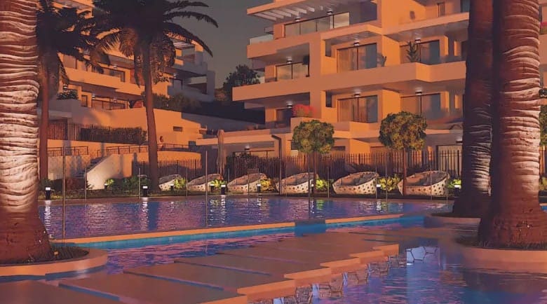 3 sovrum Lägenhet till salu i Estepona med pool garage - 445 000 € (Ref: 10065998)