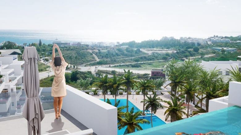 3 sovrum Lägenhet till salu i Estepona med pool garage - 445 000 € (Ref: 10065998)