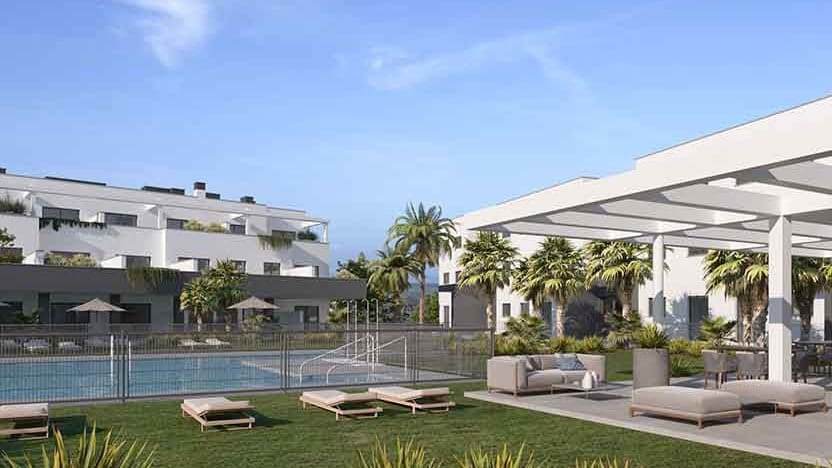 Apartamento de 3 habitaciones en Estepona en venta con piscina garaje - 291.600 € (Ref: 10066022)