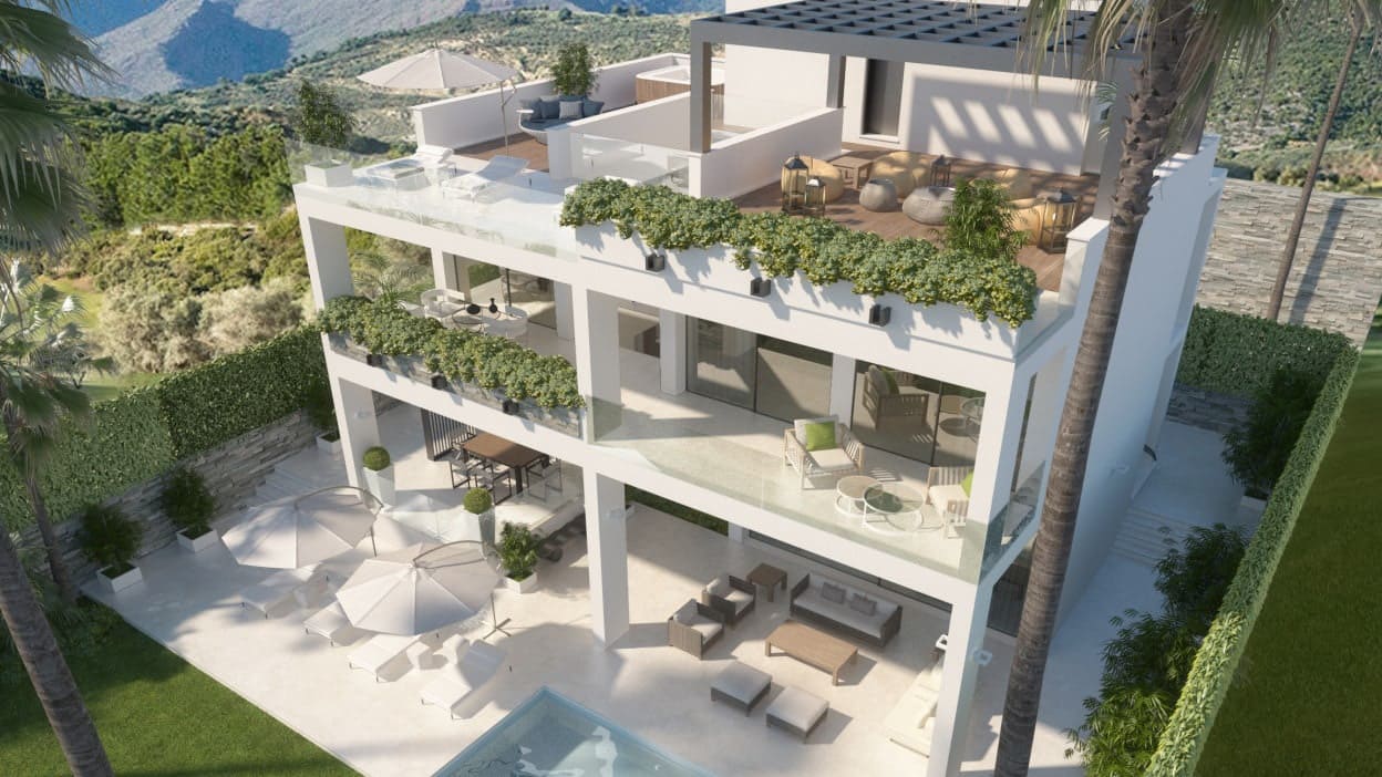 3 soveværelse Villa til salg i Estepona med swimmingpool garage - € 885.000 (Ref: 10066040)