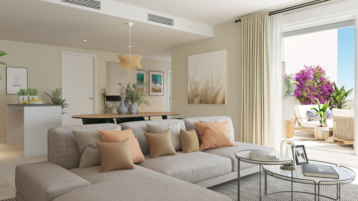 3 chambre Appartement à vendre à New Golden Mile avec piscine garage - 430 000 € (Ref: 10066044)