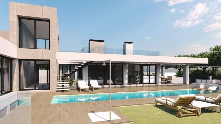 5 Zimmer Villa zu verkaufen in Mijas Costa mit Pool Garage - 1.850.000 € (Ref: 10066091)