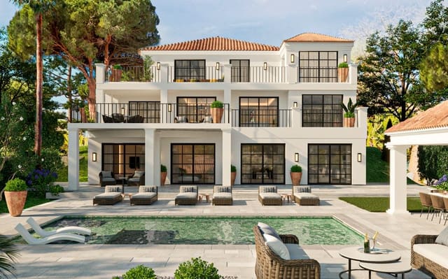 5 chambre Villa/Maison à vendre à Marbella avec piscine garage - 4 995 000 € (Ref: 10066105)
