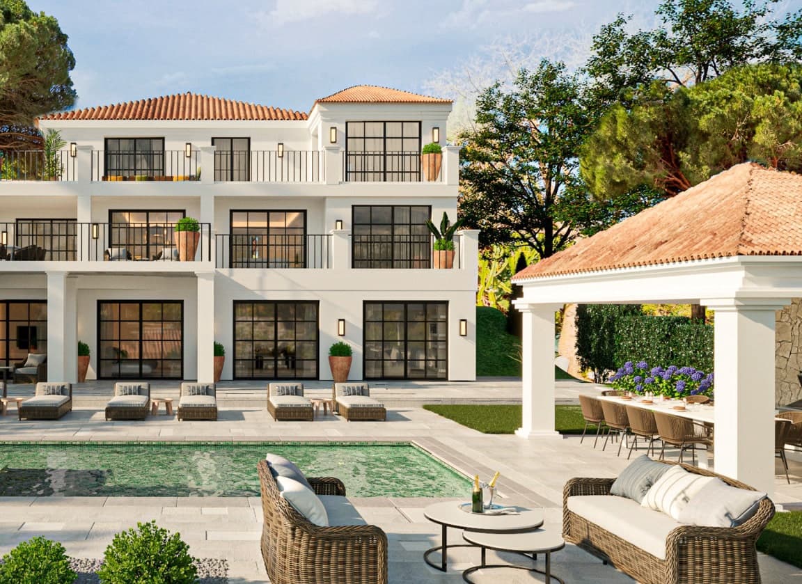 5 soveværelse Villa til salg i Marbella med swimmingpool garage - € 4.995.000 (Ref: 10066105)
