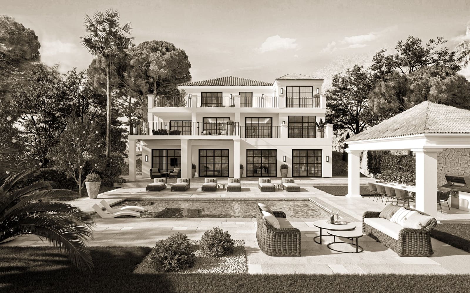 5 soveværelse Villa til salg i Marbella med swimmingpool garage - € 4.995.000 (Ref: 10066105)