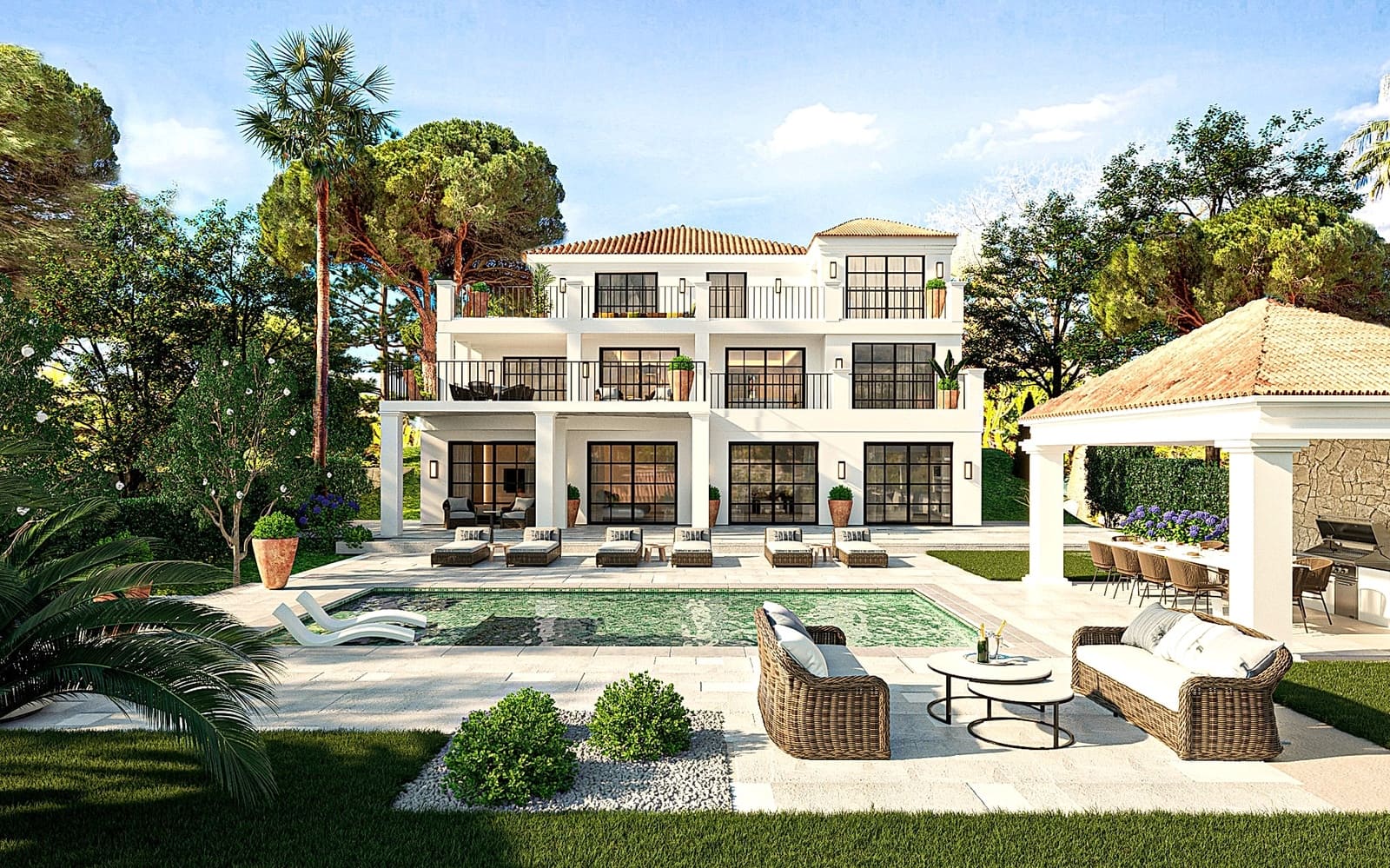 5 soveværelse Villa til salg i Marbella med swimmingpool garage - € 4.995.000 (Ref: 10066105)