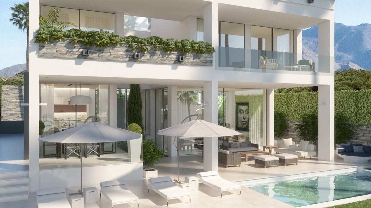 Chalet de 3 habitaciones en Marbella en venta con piscina garaje - 885.000 € (Ref: 10066225)