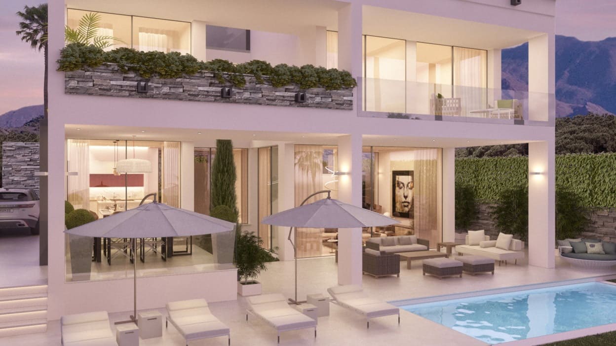 Chalet de 3 habitaciones en Marbella en venta con piscina garaje - 885.000 € (Ref: 10066225)
