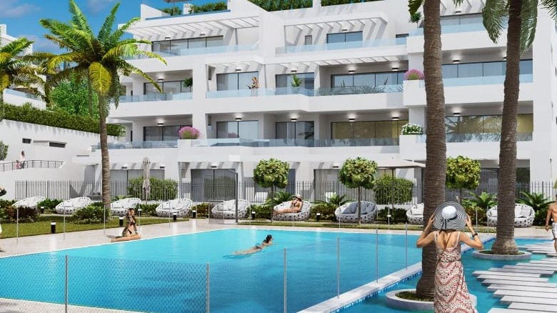 Apartamento de 3 habitaciones en Marbella en venta con piscina garaje - 445.000 € (Ref: 10066240)