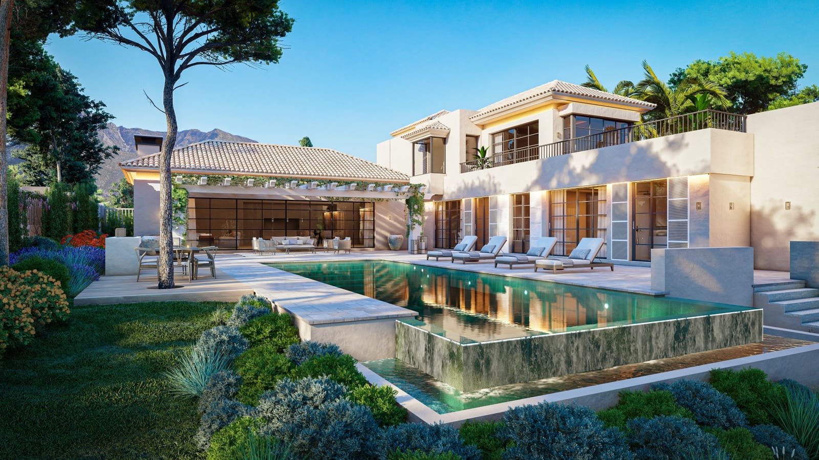 Chalet de 6 habitaciones en Marbella en venta con piscina - 5.995.000 € (Ref: 10066291)
