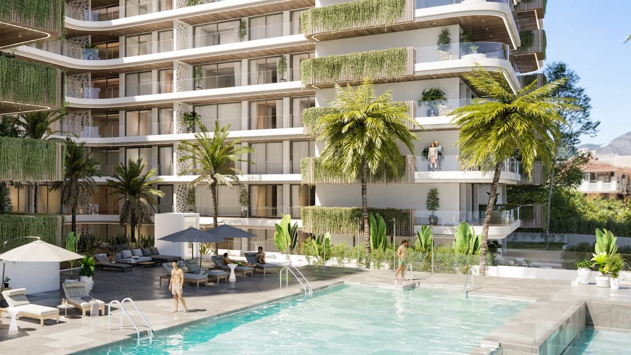 Apartamento de 3 habitaciones en Marbella en venta con piscina garaje - 408.000 € (Ref: 10066310)