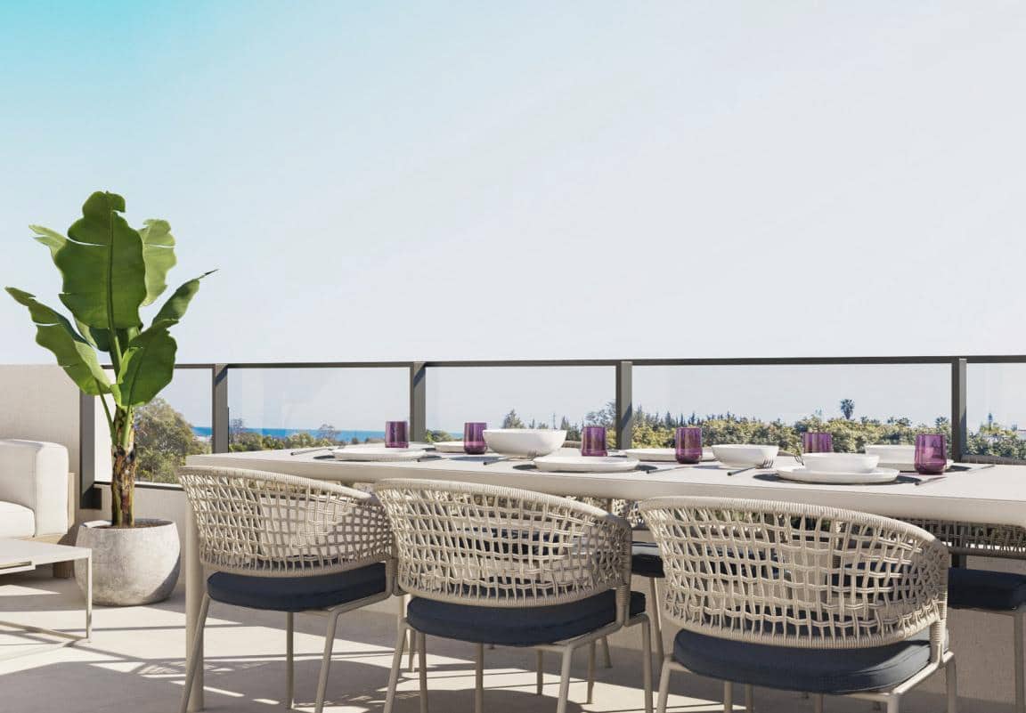 3 quarto Apartamento para venda em Estepona com piscina garagem - 260 000 € (Ref: 10066352)