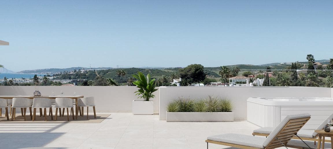 4 sypialnia Apartament na sprzedaż w Estepona z basenem garażem - 438 000 € (Ref: 10066354)