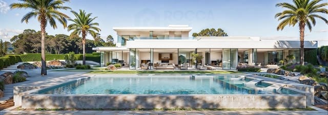 5 sypialnia Willa na sprzedaż w Marbella z basenem garażem - 8 300 000 € (Ref: 10066380)
