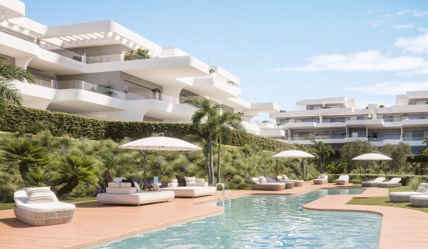 4 soverom Leilighet til salgs i Estepona med svømmebasseng garasje - € 391 000 (Ref: 10066382)