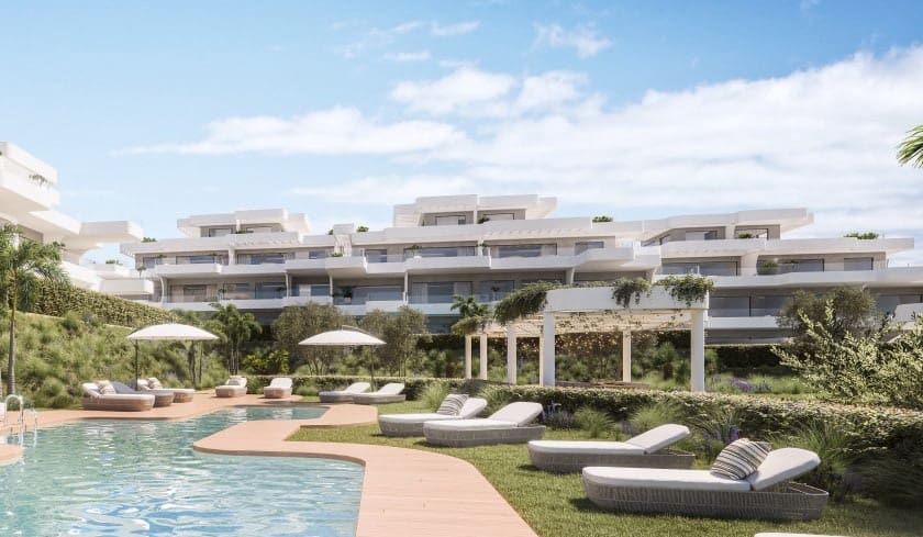 4 soverom Leilighet til salgs i Estepona med svømmebasseng garasje - € 391 000 (Ref: 10066382)