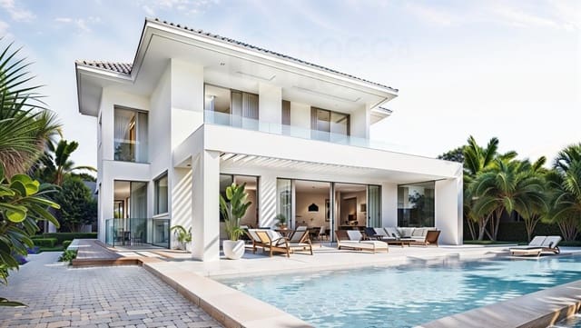 4 sypialnia Willa na sprzedaż w Mijas Costa, Mijas z basenem - 985 000 € (Ref: 10066391)