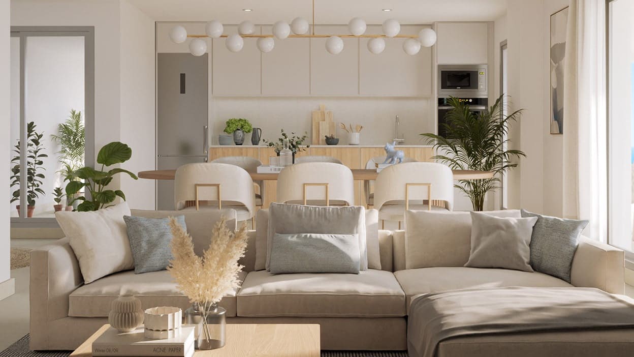 3 Zimmer Apartment zu verkaufen in Mijas Costa mit Pool Garage - 569.000 € (Ref: 10066410)