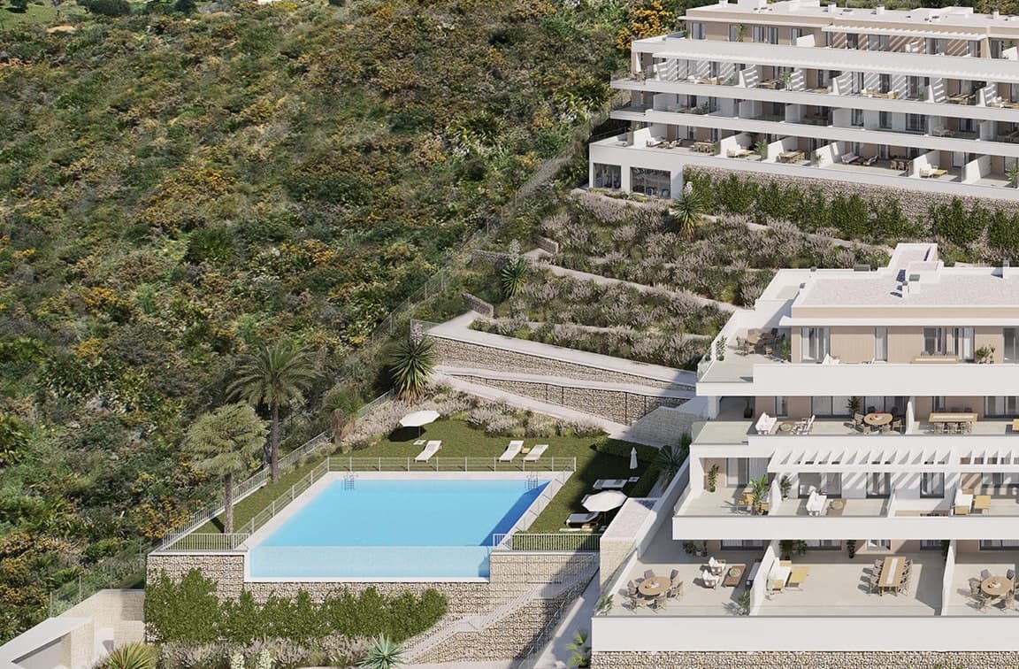 3 Zimmer Apartment zu verkaufen in Mijas Costa mit Pool Garage - 569.000 € (Ref: 10066410)