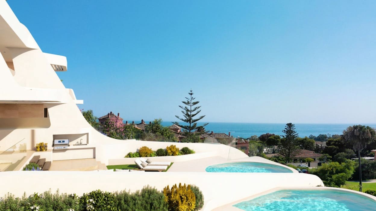 Apartamento de 3 habitaciones en Marbella en venta con piscina garaje - 1.520.000 € (Ref: 10066446)