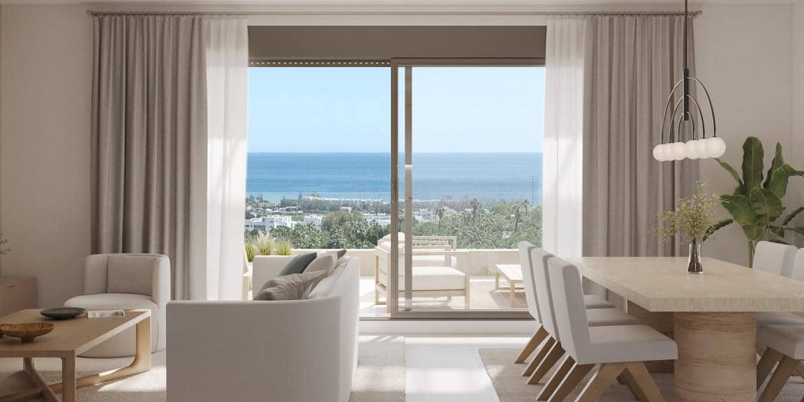 3 makuuhuone Huoneisto myytävänä paikassa Marbella mukana uima-altaan - 503 500 € (Ref: 10066506)