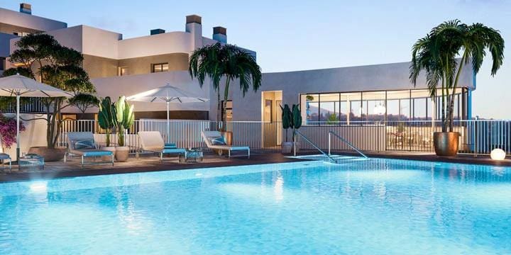 2 soveværelse Lejlighed til salg i Marbella med swimmingpool garage - € 445.000 (Ref: 10066562)