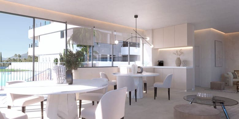 Apartamento de 2 habitaciones en Marbella en venta con piscina garaje - 445.000 € (Ref: 10066562)