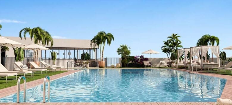 Apartamento de 2 habitaciones en Marbella en venta con piscina garaje - 445.000 € (Ref: 10066562)