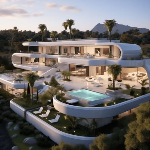 7 sypialnia Willa na sprzedaż w Marbella z basenem garażem - 9 950 000 € (Ref: 10066611)