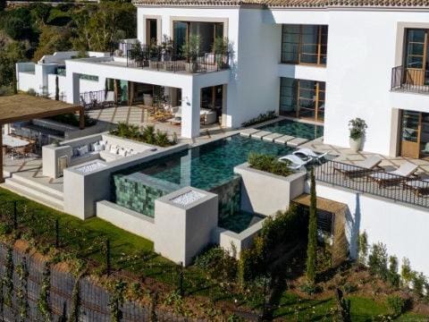 5 sypialnia Willa na sprzedaż w Benahavis z basenem garażem - 7 500 000 € (Ref: 10066616)