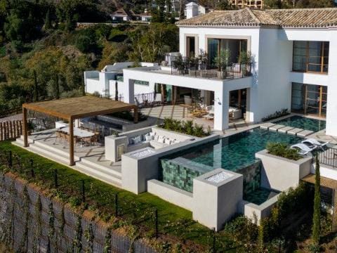 5 sypialnia Willa na sprzedaż w Benahavis z basenem garażem - 7 500 000 € (Ref: 10066616)