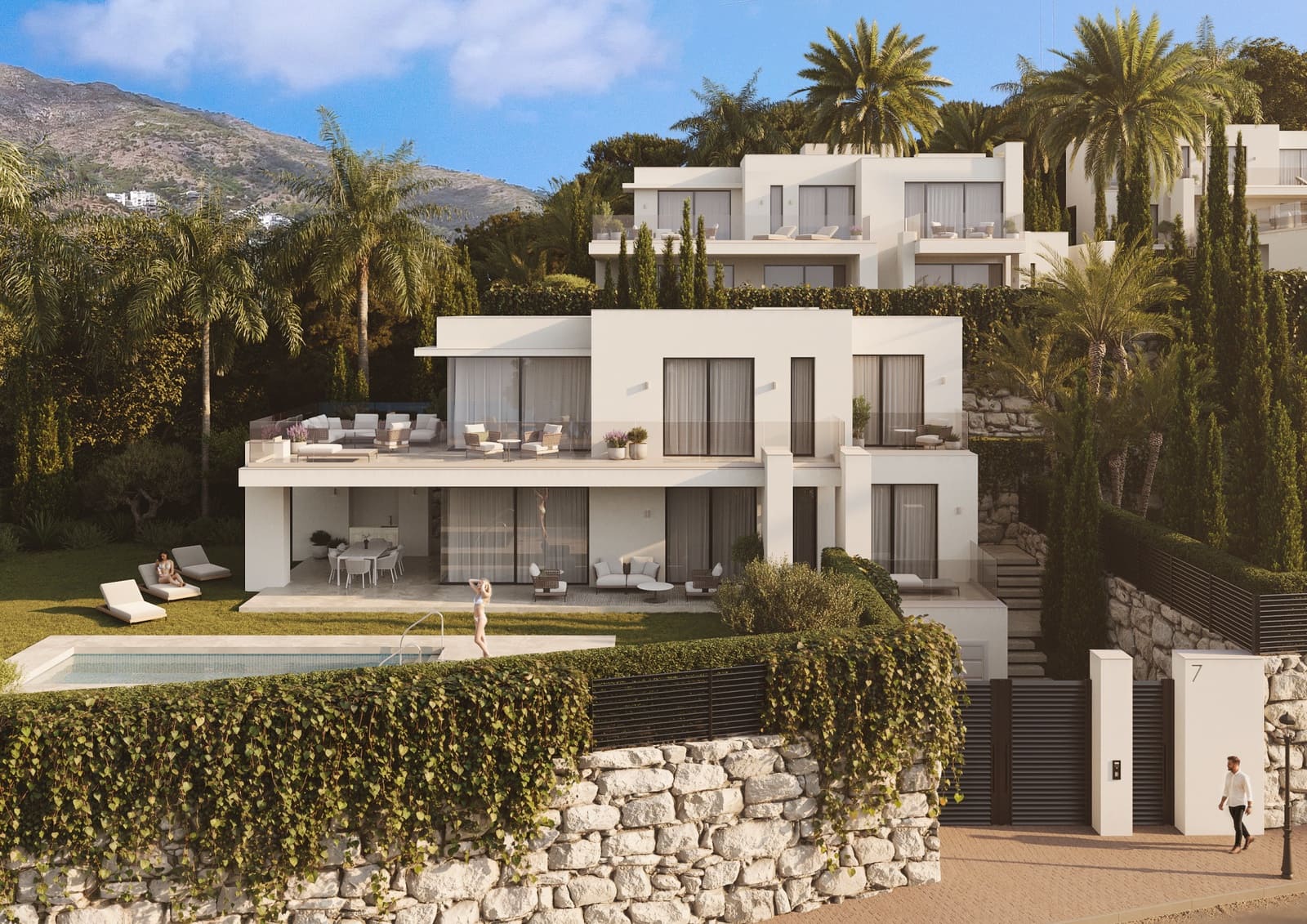 4 makuuhuone Huvila myytävänä paikassa Marbella mukana uima-altaan 
autotalli - 1 975 000 € (Ref: 10066643)