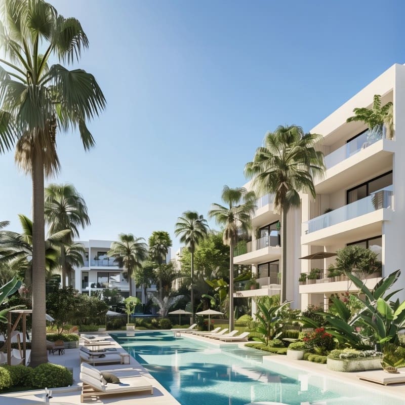 3 sovrum Lägenhet till salu i Estepona med pool garage - 699 000 € (Ref: 10066658)