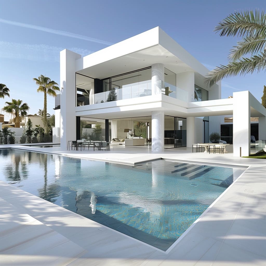 5 chambre Villa/Maison à vendre à Golden Mile avec piscine garage - 3 995 000 € (Ref: 10066677)