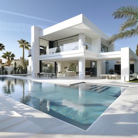 5 chambre Villa/Maison à vendre à Golden Mile, Marbella avec piscine garage - 3 995 000 € (Ref: 10066677)