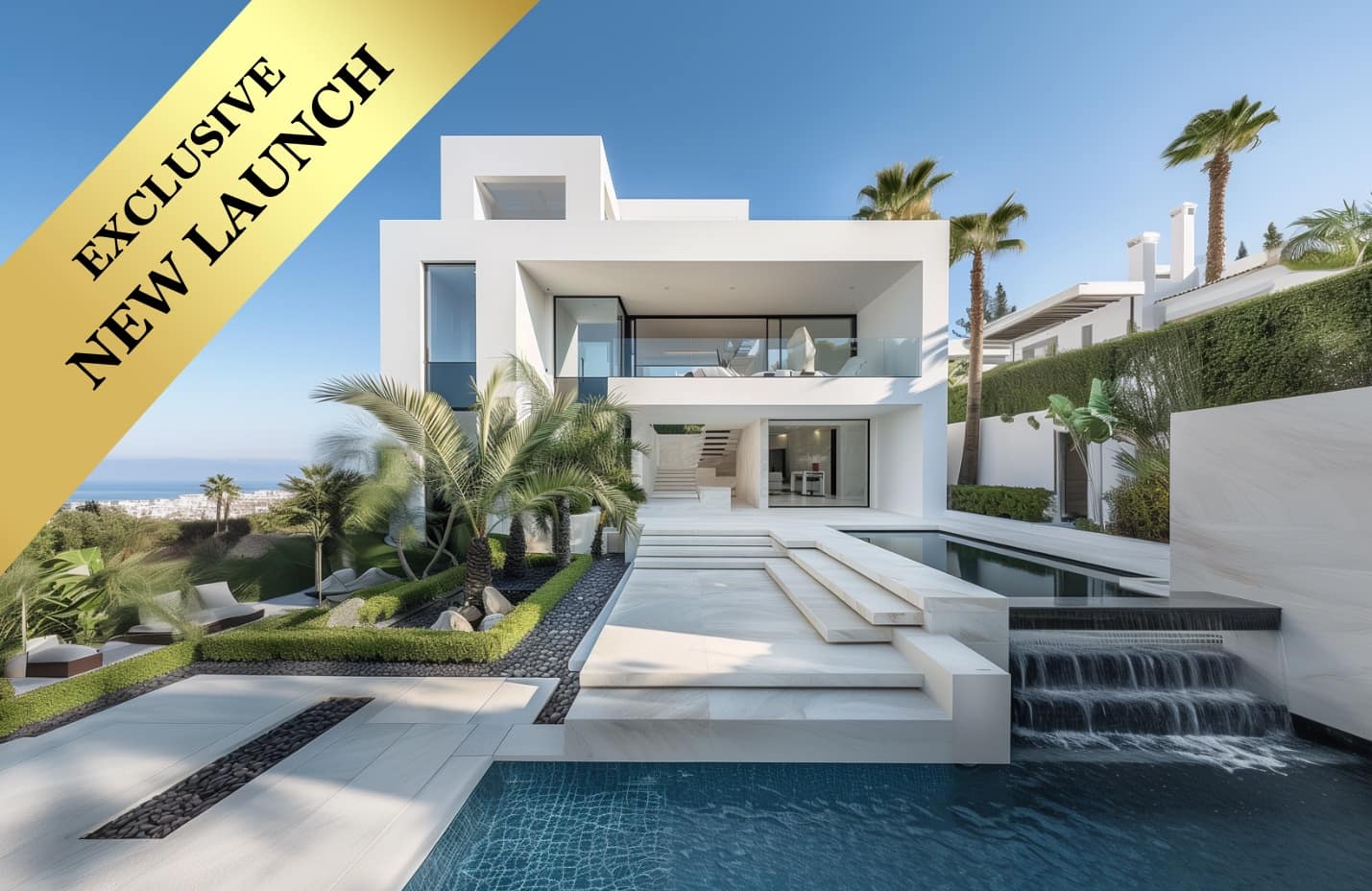 5 chambre Villa/Maison à vendre à Golden Mile avec piscine garage - 3 995 000 € (Ref: 10066677)