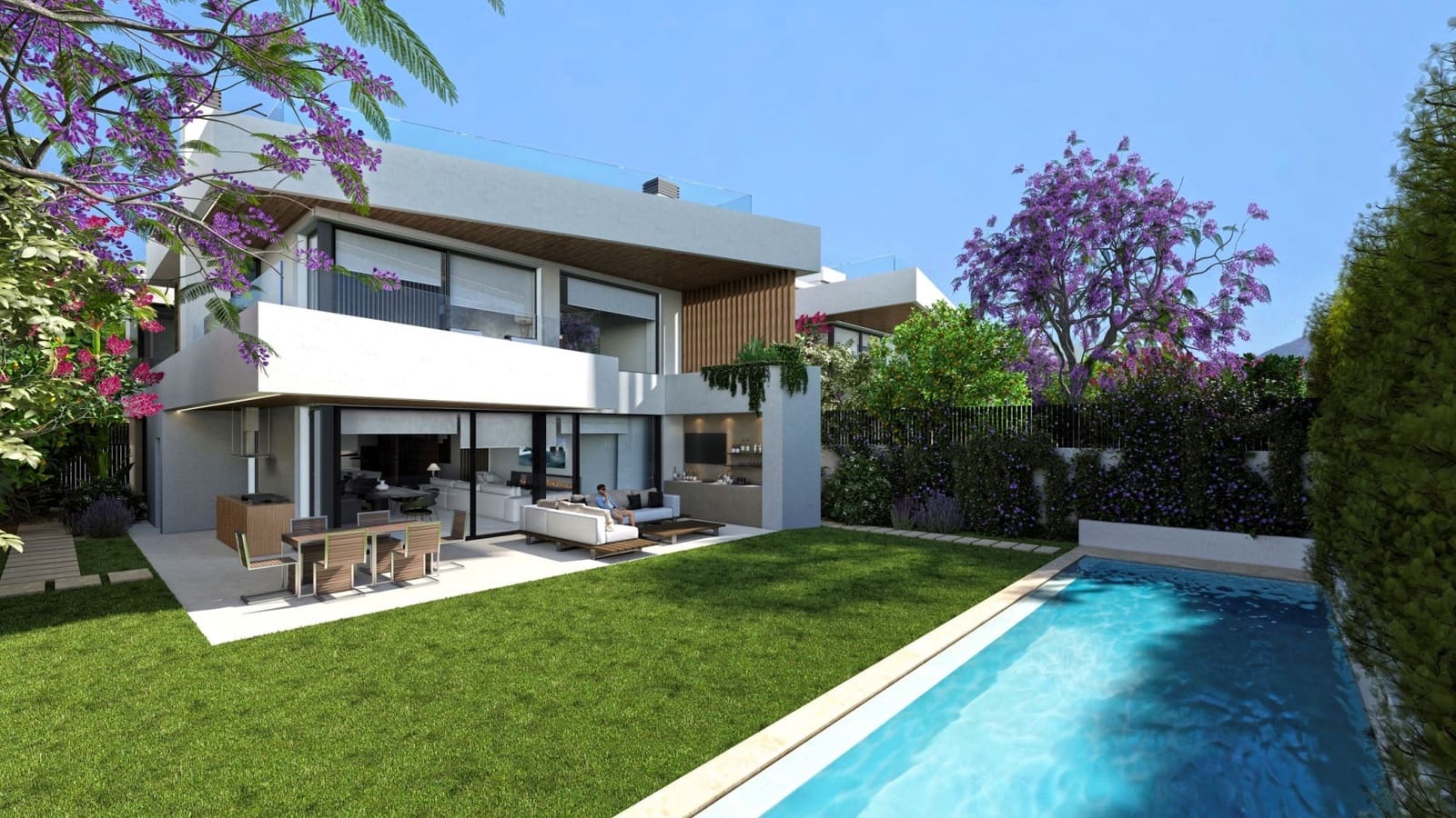 4 soveværelse Villa til salg i Puerto Banus med swimmingpool garage - € 3.150.000 (Ref: 8933995)