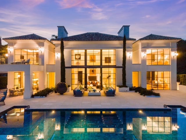 6 sypialnia Willa na sprzedaż w Los Flamingos, Benahavís z basenem garażem - 9 500 000 € (Ref: 9139567)