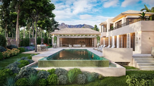 6 soverom Villa til salgs i Golden Mile, Marbella med svømmebasseng - € 5 995 000 (Ref: 9139613)
