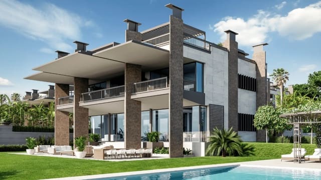 6 sovrum Villa till salu i Puerto Banus, Marbella med pool garage - 8 800 000 € (Ref: 9140036)