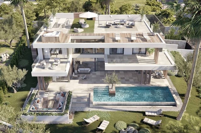 4 soverom Villa til salgs i Manilva med svømmebasseng garasje - € 999 000 (Ref: 9140242)